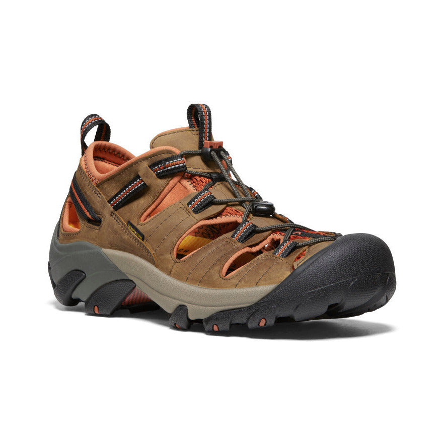 KEEN Arroyo II Hiking Outdoor Lifestyle Shoes Mens 11.5 Waterproof KEEN Arroyo II Mens Hiking Sandals Brown Leather Waterproof  main image 3