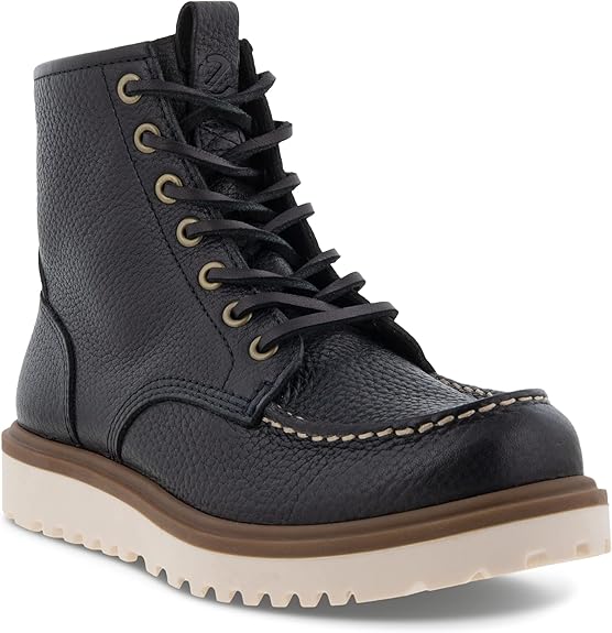 ecco women's dress boots Classic 35mm Buckle Ankle Boot round toe silhouette and grounded on powerful lugs for all ECCO Women's Dress Classic 15