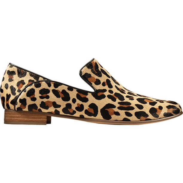 Clarks pure viola 2025 leopard print