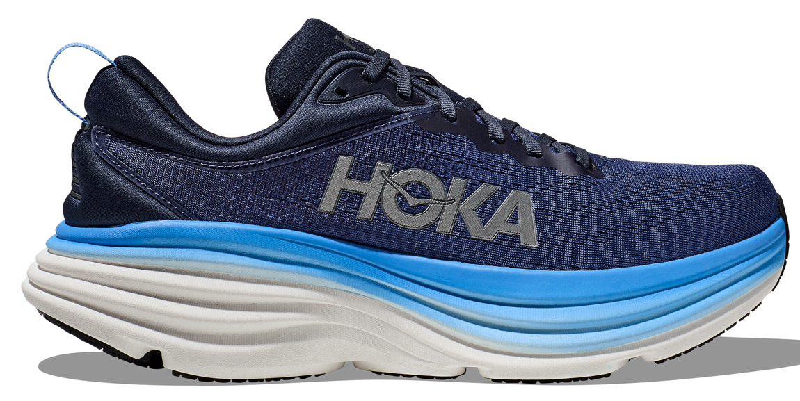 HOKA Bondi 8 - Men's Outer Space / All Aboard / 13