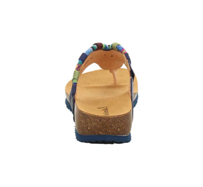 think! julia thong women's | indigo/kombi