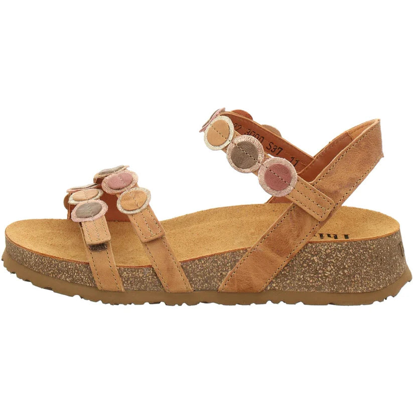 think! koak women's | tan/kombi