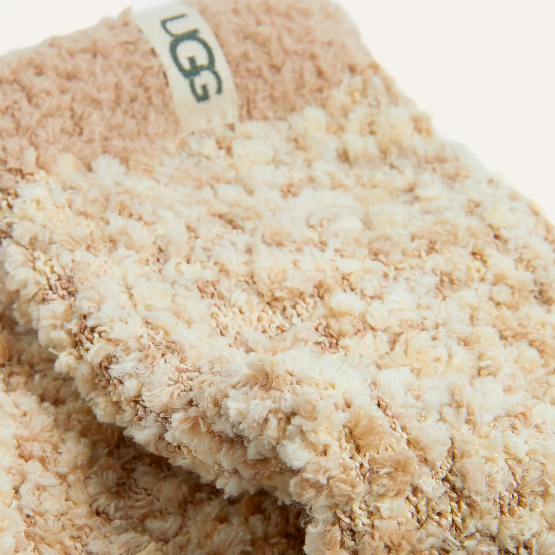 ugg  cozy chenille sock women's | cream