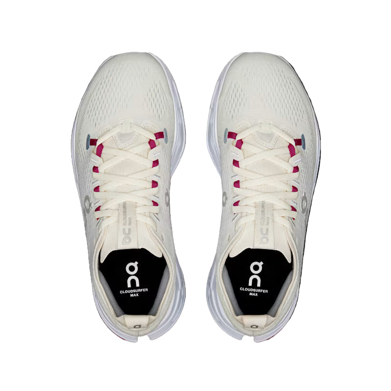on cloudsurfer max women's | ivory / arctic