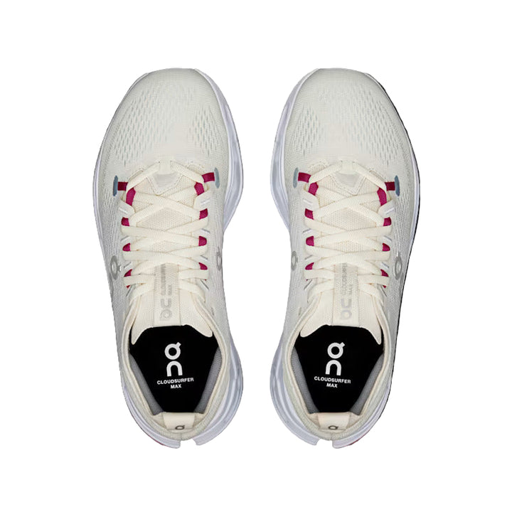 on cloudsurfer max women's | ivory / arctic