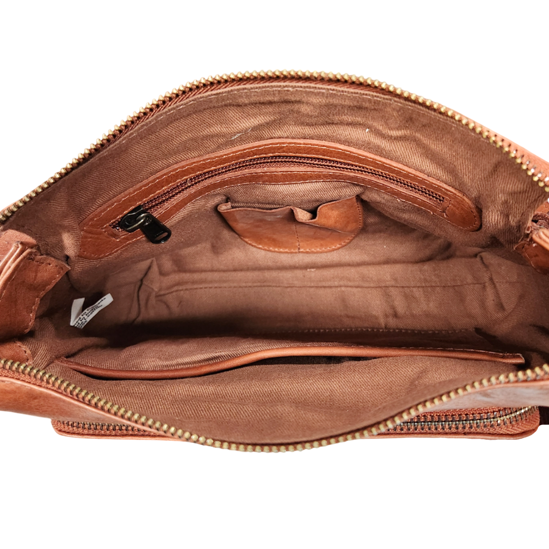 milo alba women's | cognac