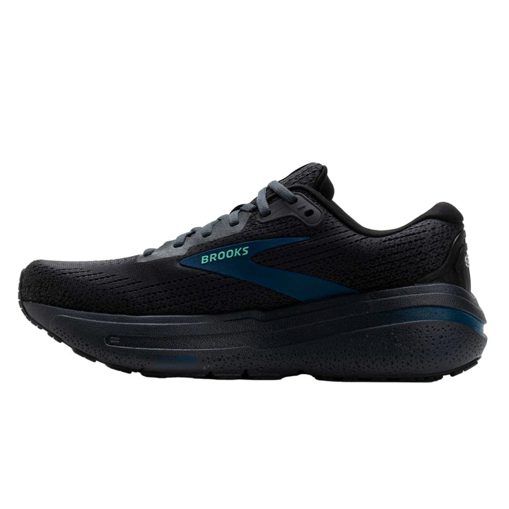 brooks ghost max 2 men's | ebony/cockatoo/blue sapphire