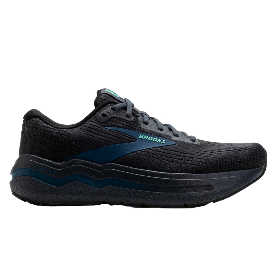brooks ghost max 2 men's | ebony/cockatoo/blue sapphire