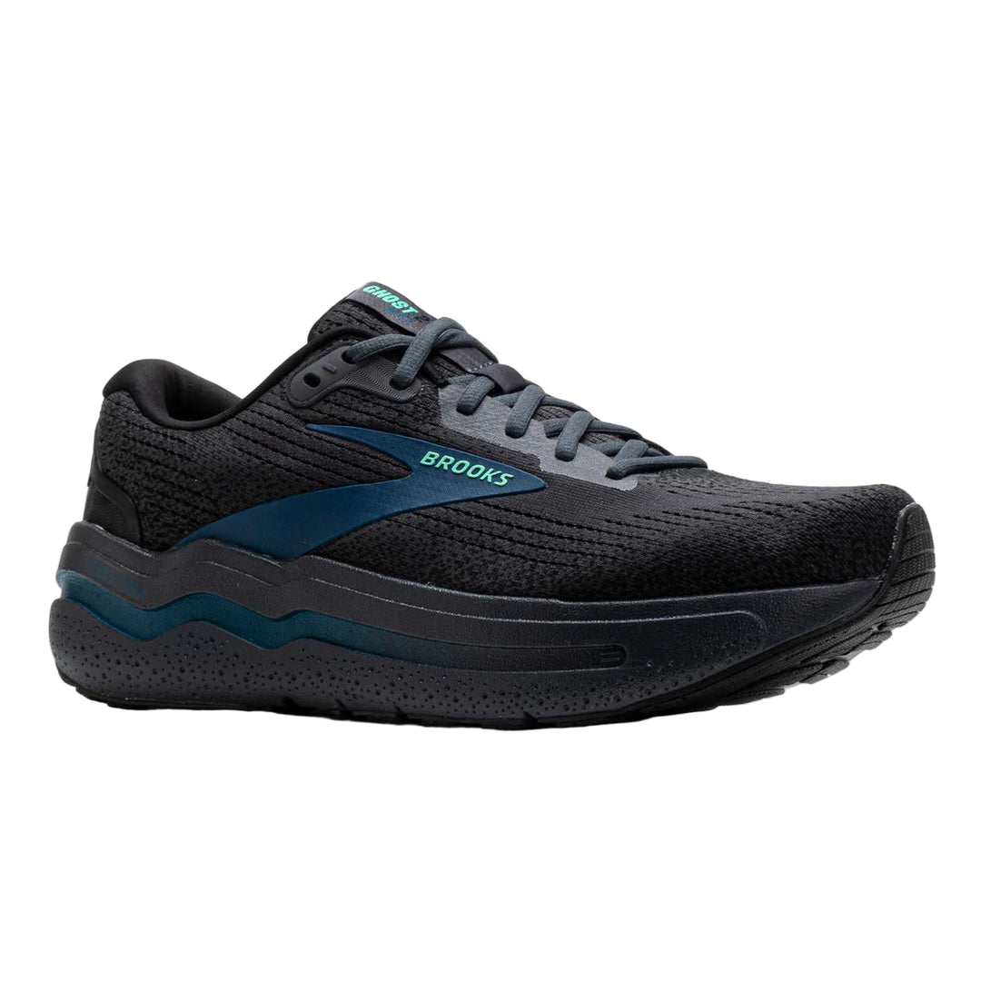 brooks ghost max 2 men's | ebony/cockatoo/blue sapphire