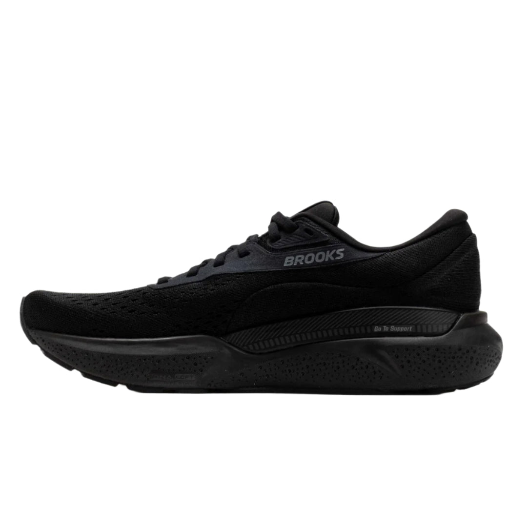brooks adrenaline gts 24 women's | black/black/ebony
