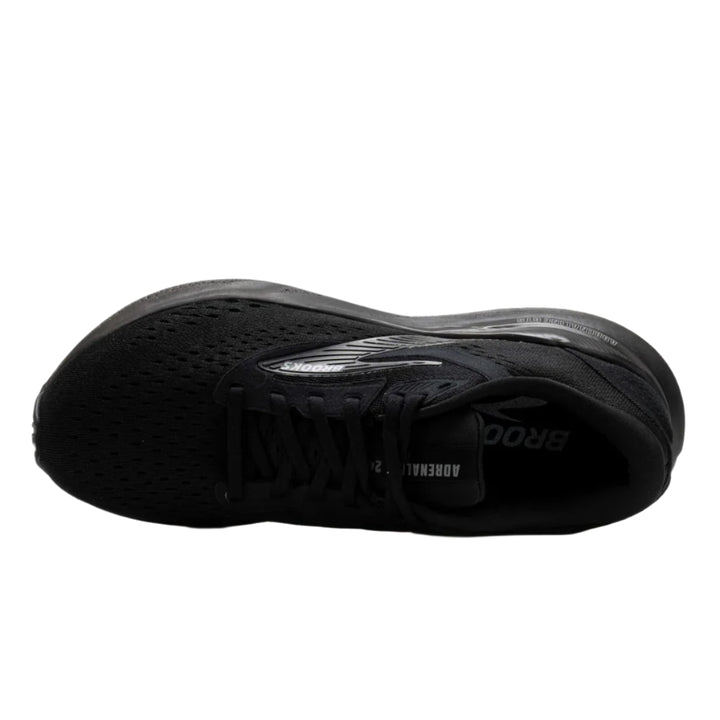 brooks adrenaline gts 24 women's | black/black/ebony