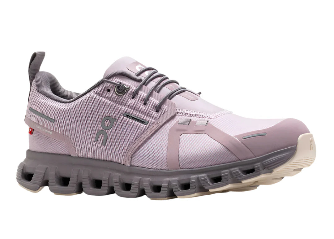 on cloud 6 waterproof women's | mauve / zinc