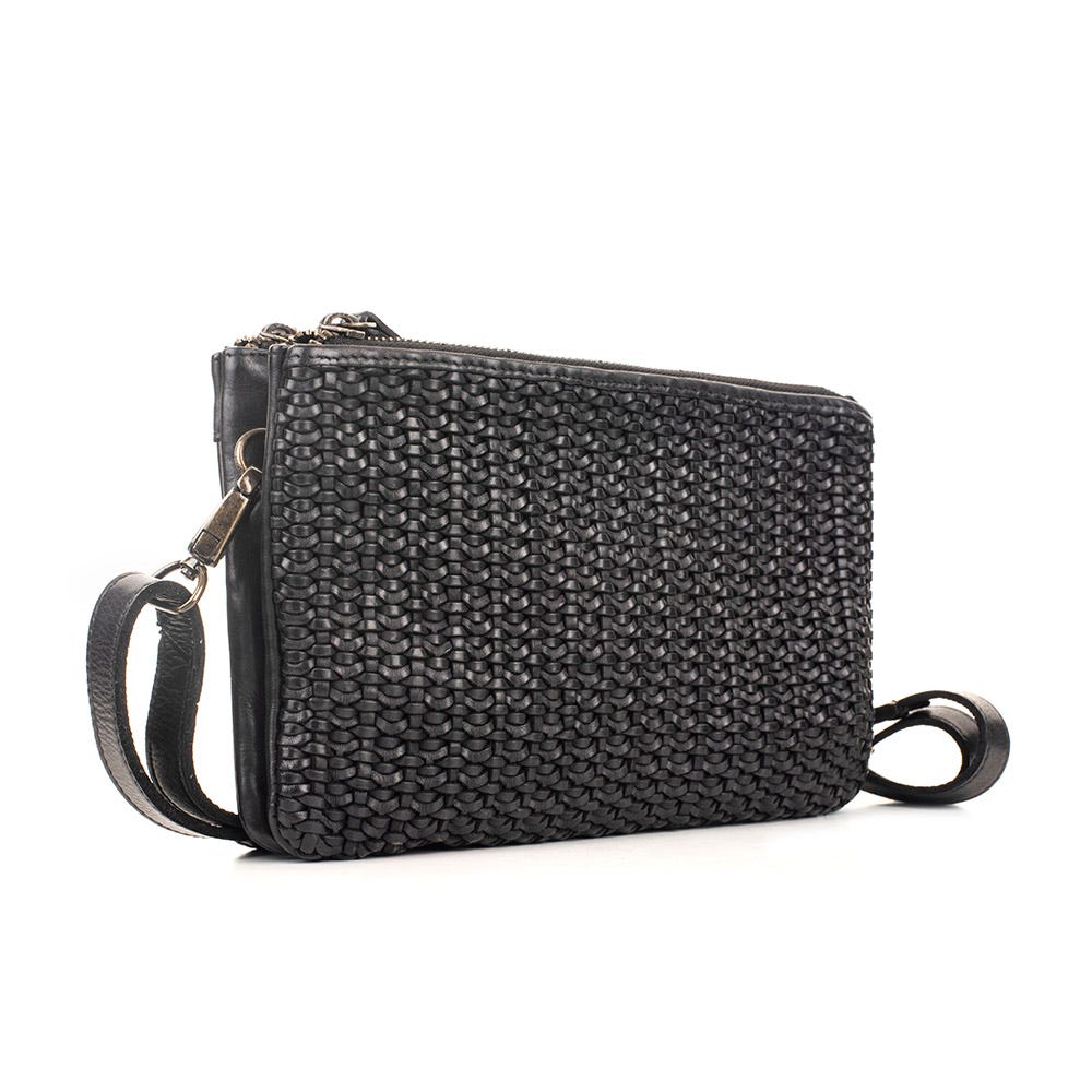 milo anias crossbody women's | black