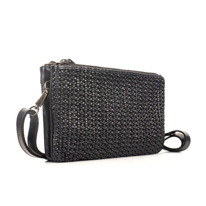 milo anias crossbody women's | black