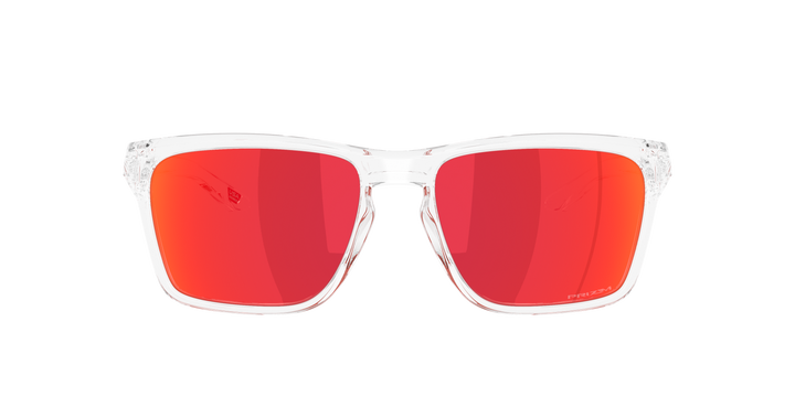 oakley sylas clear sunglasses | clear/torch