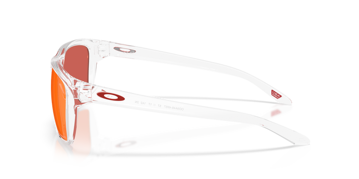 oakley sylas clear sunglasses | clear/torch