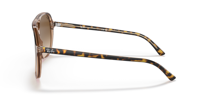 ray-ban bill sunglasses | havana on transparent brown