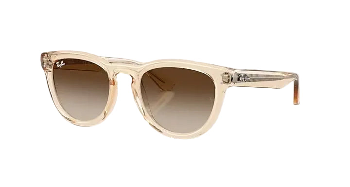 ray-ban rb2237 sunglasses | transparent nude