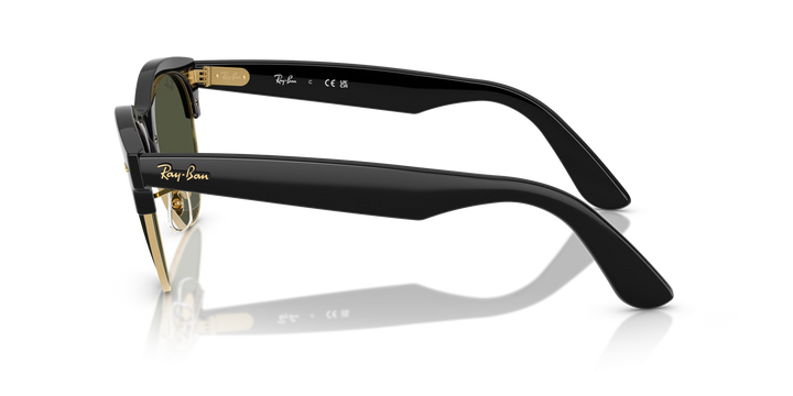 ray-ban clubmaster way sunglasses | blk gold