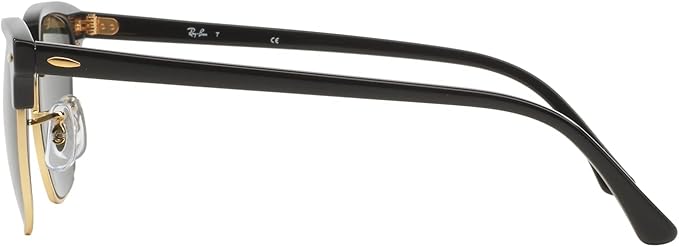 ray-ban clubmaster sunglasses | black on arista
