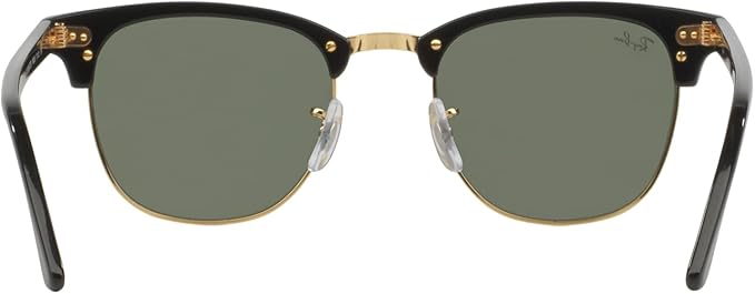 ray-ban clubmaster sunglasses | black on arista