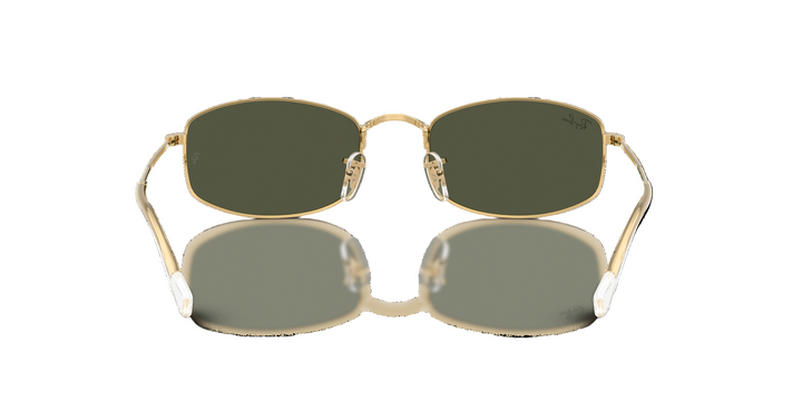 ray-ban arista sunglasses | gold