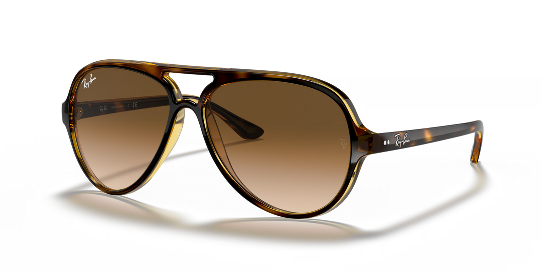 ray-ban cats 5000 classic | light havana