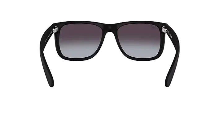 ray-ban justin classic sunglasses | rubber black