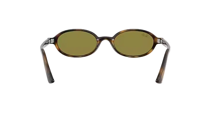 ray-ban khal bio-based sunglasses | havana w green