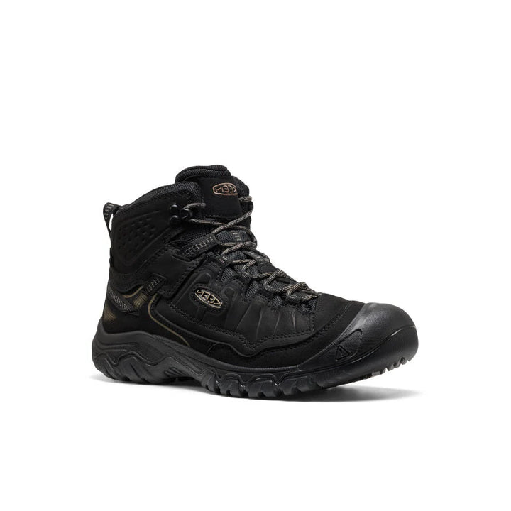 keen targhee iv waterproof hiking men's | triple black