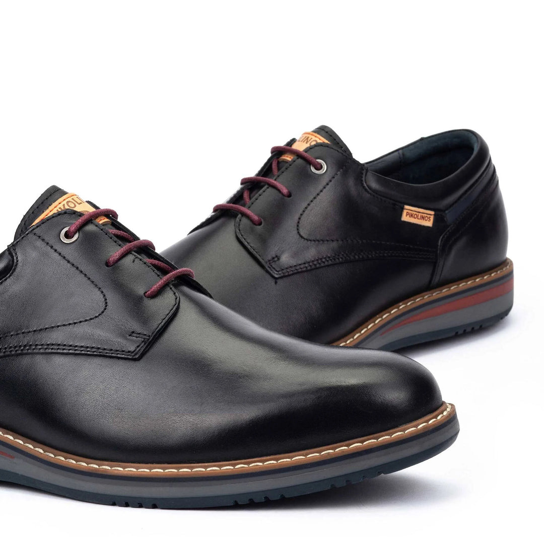 pikolinos avila wingtip shoe men's | black