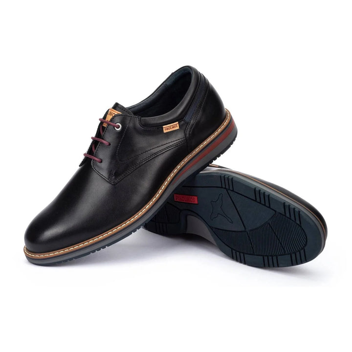 pikolinos avila wingtip shoe men's | black