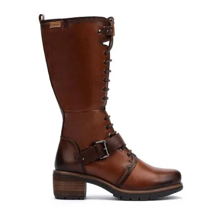 pikolinos san sebastia lace up women's | cuero
