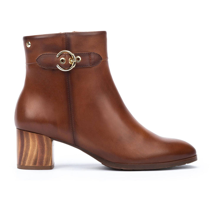 pikolinos calafat heeled boot women's | cuero