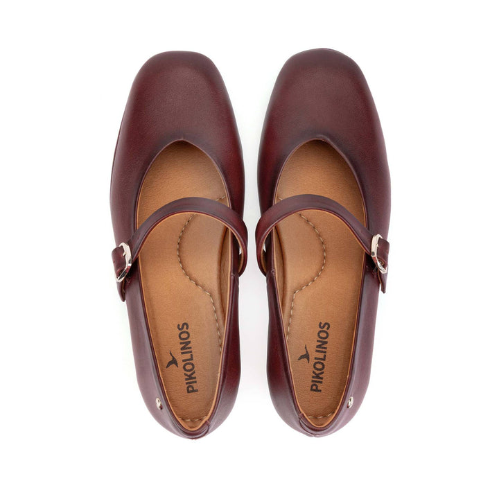 pikolinos ubeda mary jane heeled ballet women's | arcilla