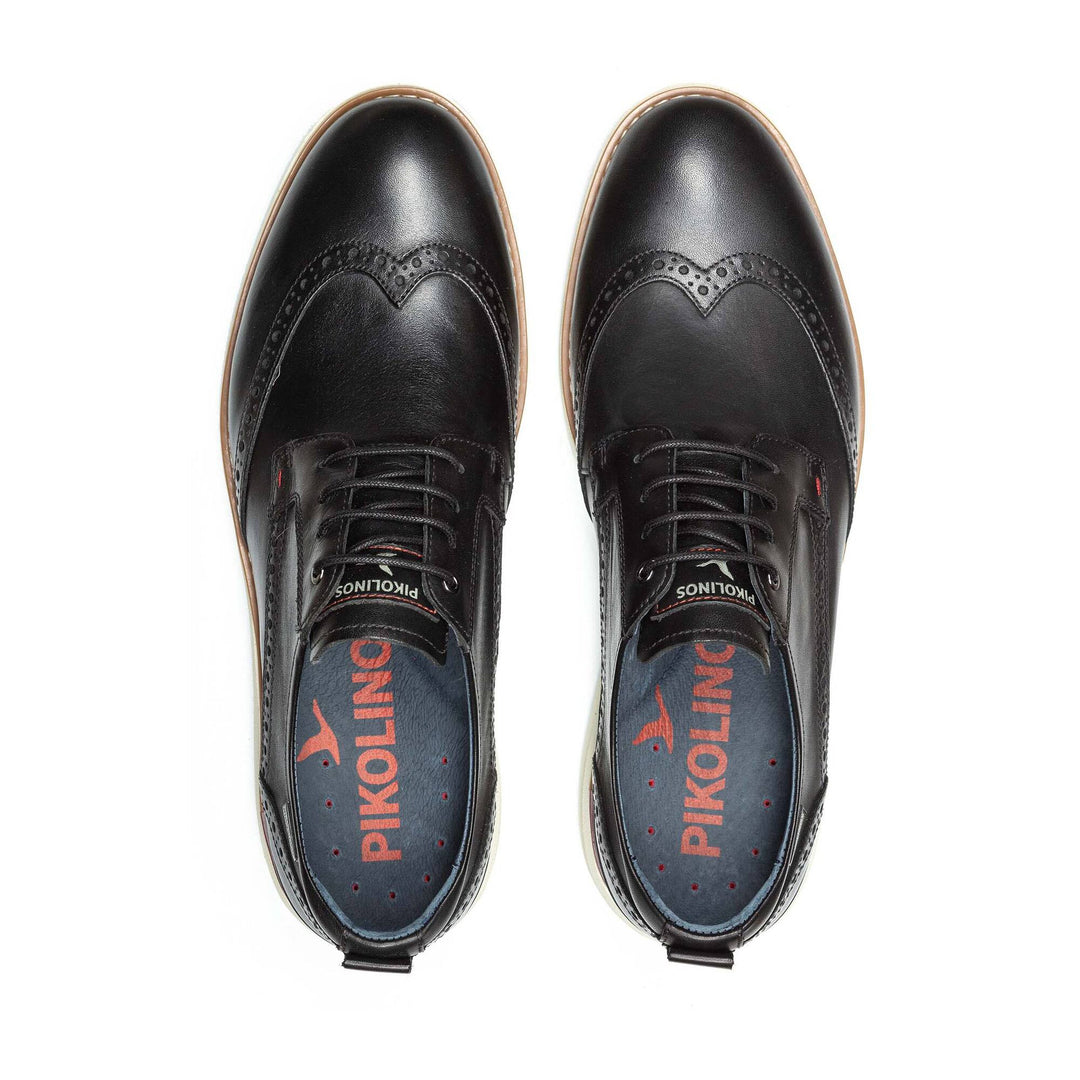 pikolinos manacor wingtip men's | black