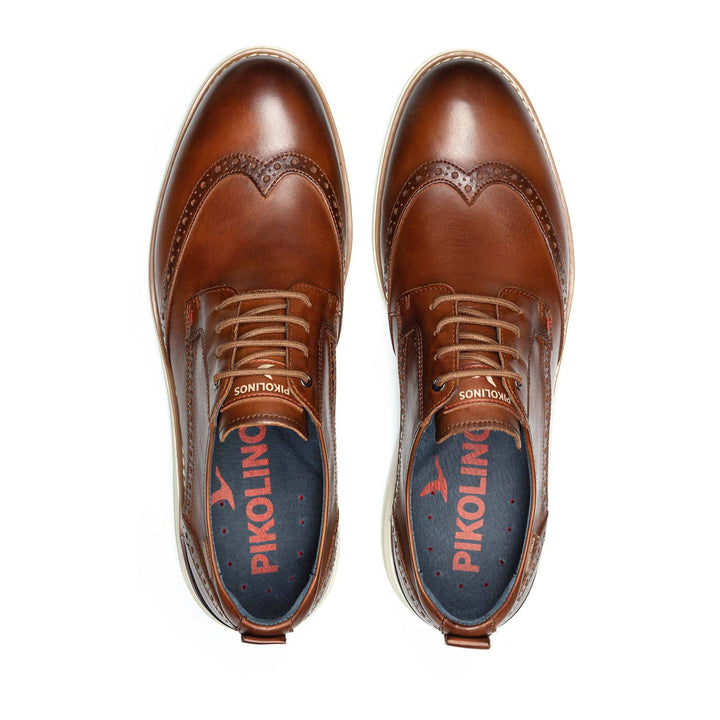 pikolinos manacor wingtip men's | cuero