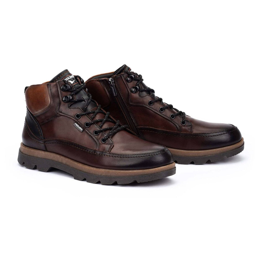 pikolinos vigo lace-up ankle boots  men's | 