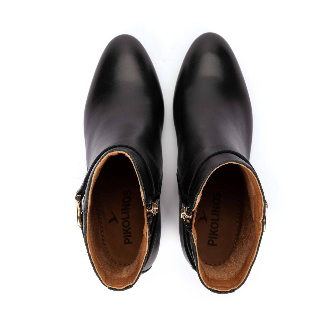 pikolinos calafat heeled boot women's | black