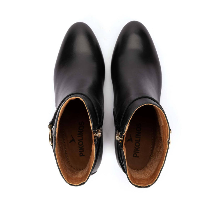 pikolinos calafat heeled boot women's | black