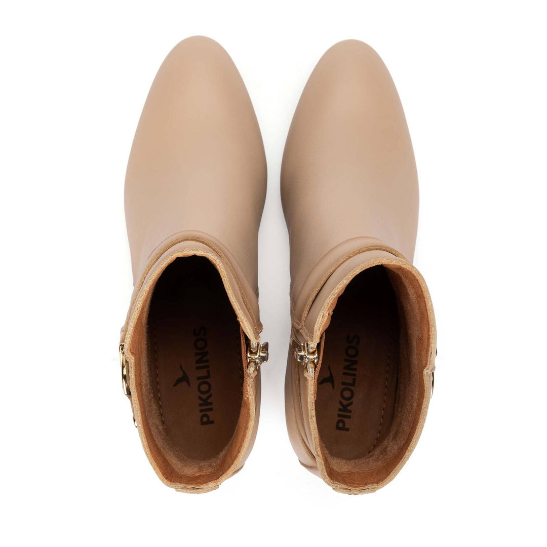 pikolinos calafat heeled boot women's | stone