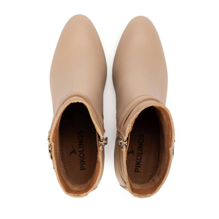 pikolinos calafat heeled boot women's | stone