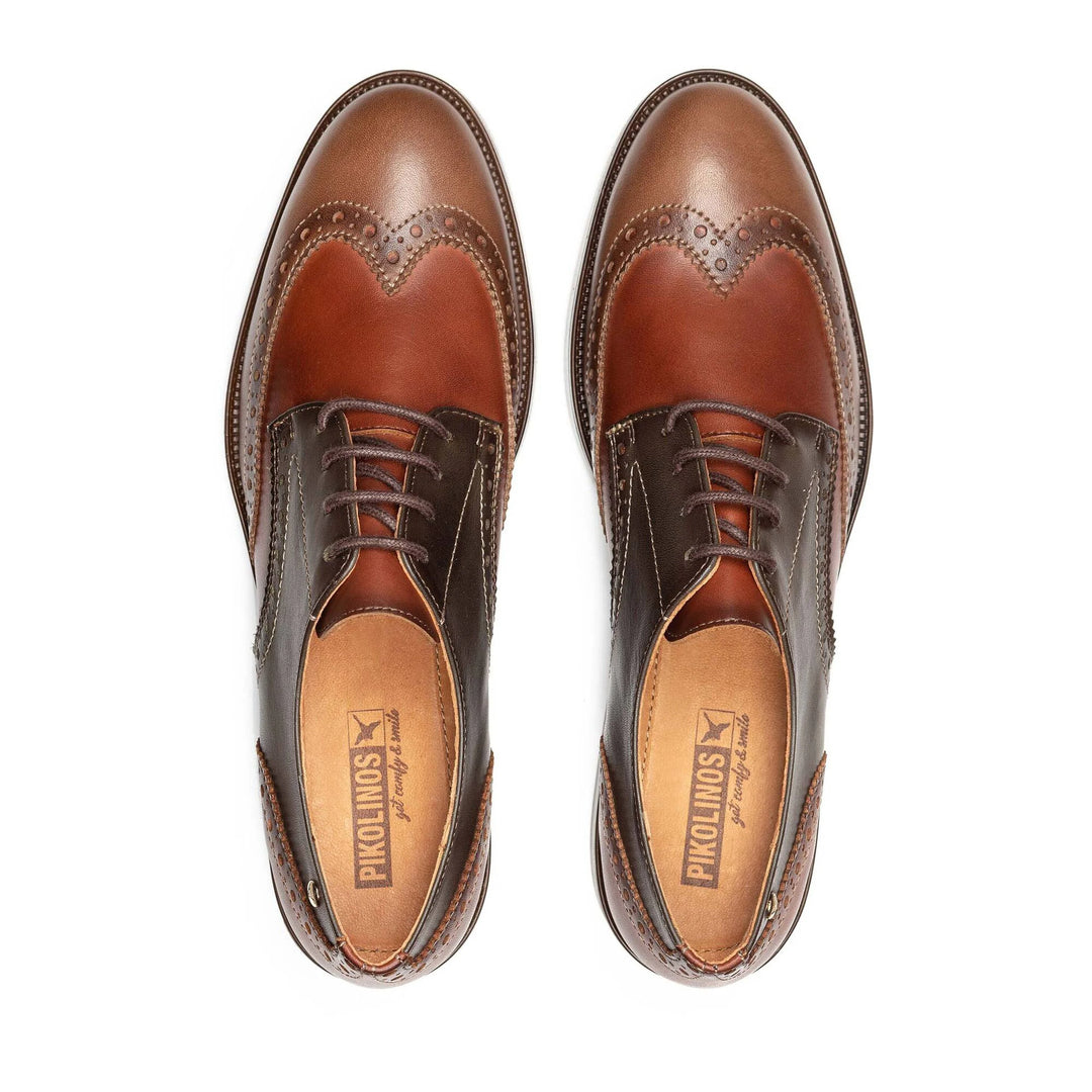 pikolinos puertollano oxford classic bluchers  women's | topo