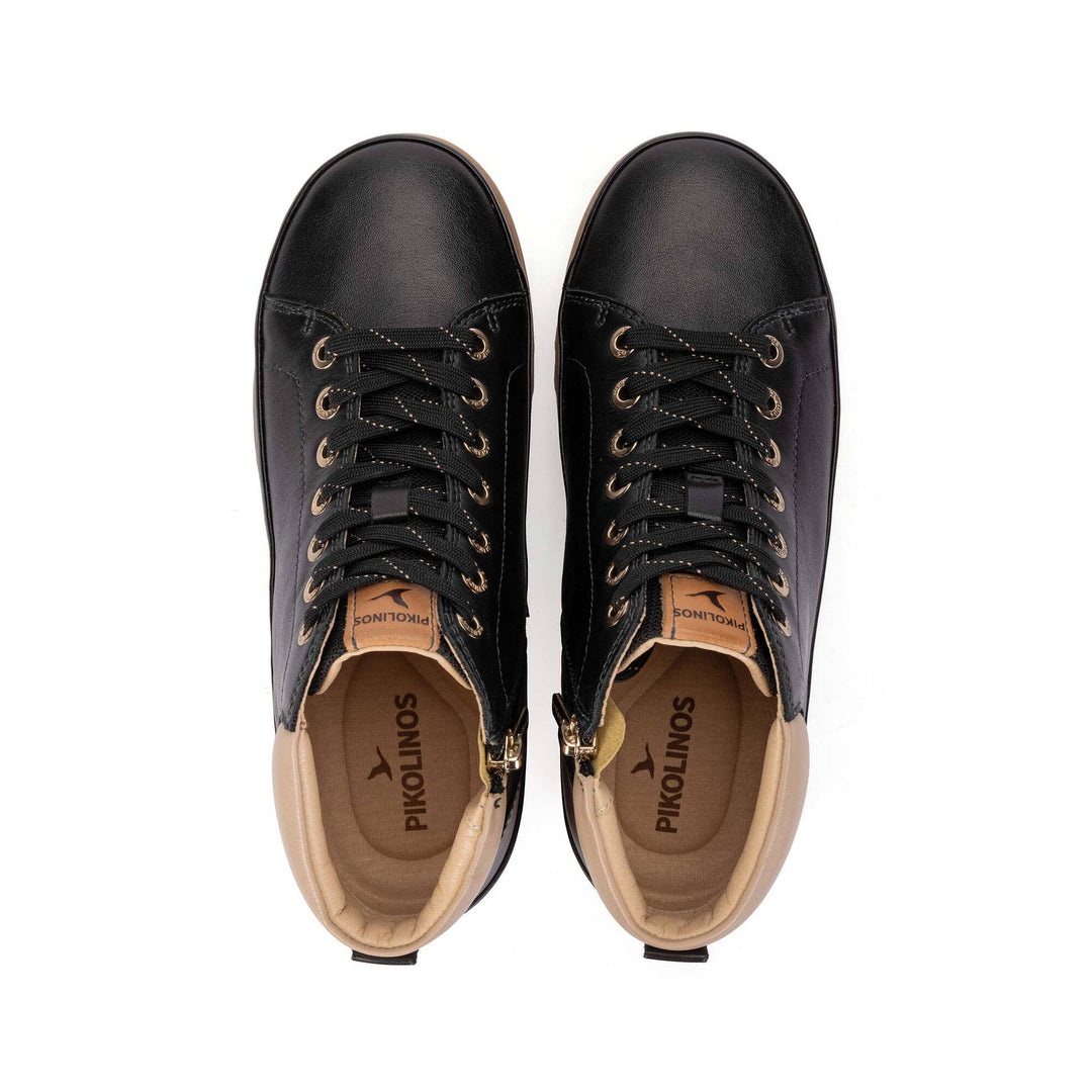 pikoilinos vigo street sneaker high women's | black