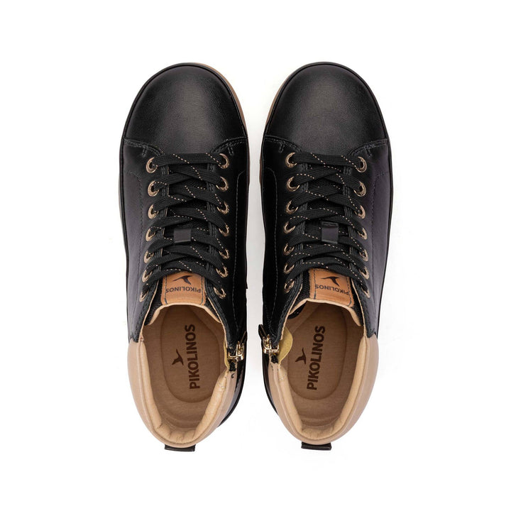 pikoilinos vigo street sneaker high women's | black