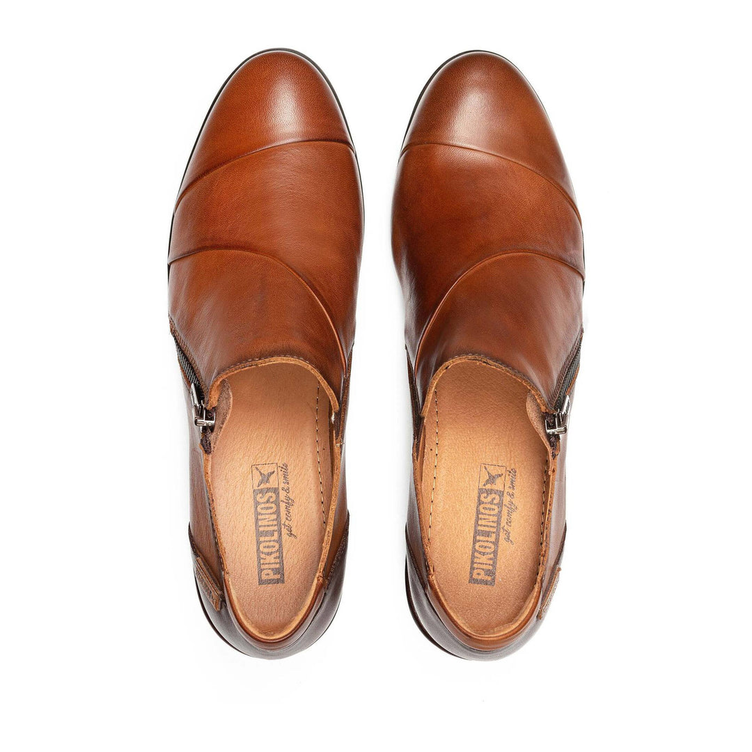 pikolinos malaga side zip women's | brandy