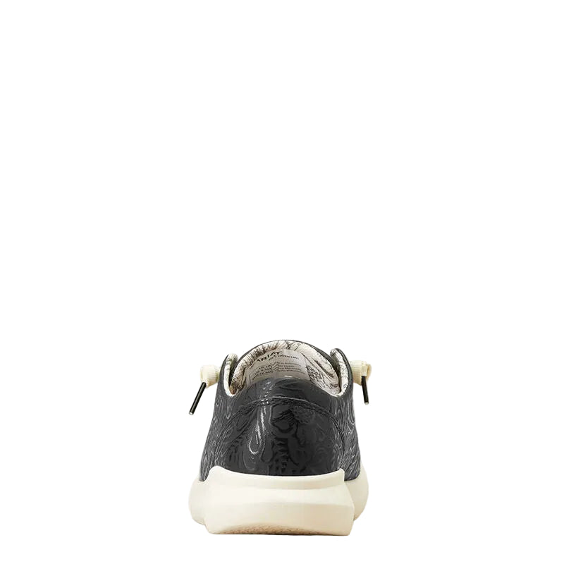 ariat hilo women's | black floral emboss