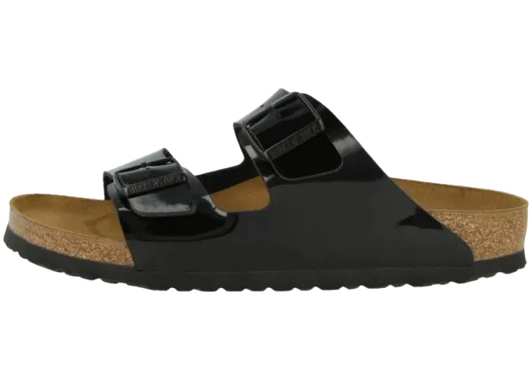 birkenstock arizona | patent black