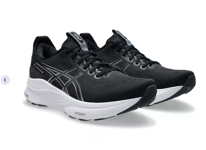 asics gel-kayano 32 men's | black white