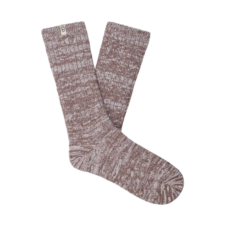 ugg rib knit slouchy crew sock women's | allspice